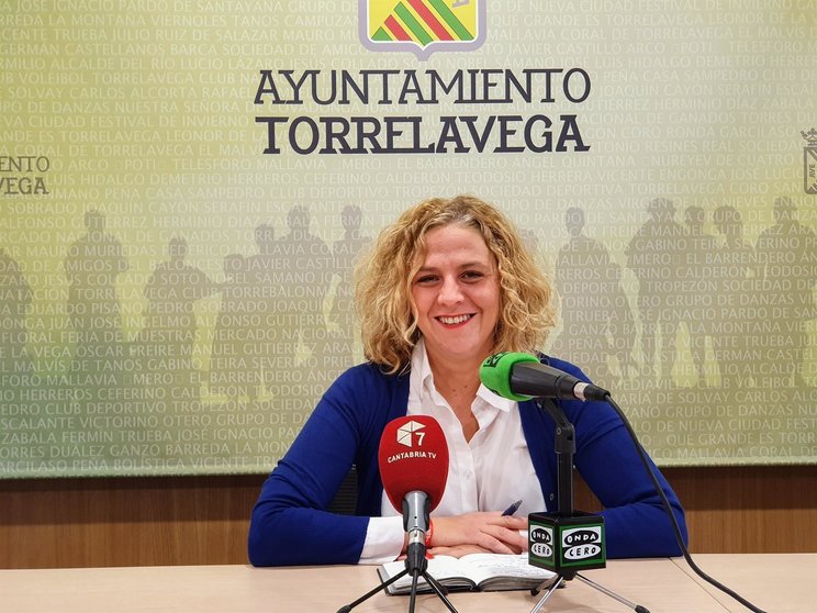 La concejala de Igualdad de Torrelavega, Patricia Portilla