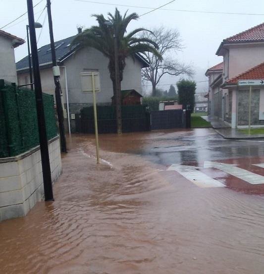 Inundaciones en Duález. ARCHIVO.