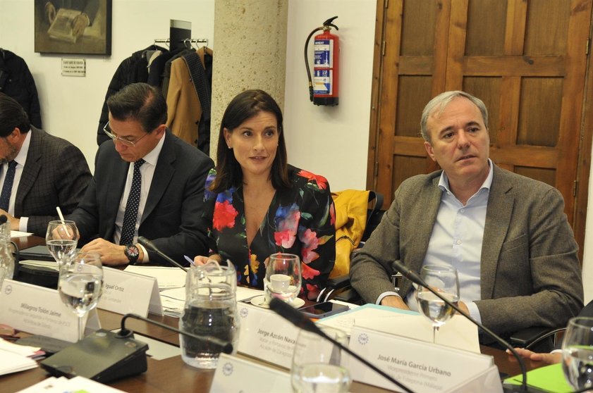 La alcaldesa de Santander, Gema Igual, en la Junta de Gobierno de la FEMP