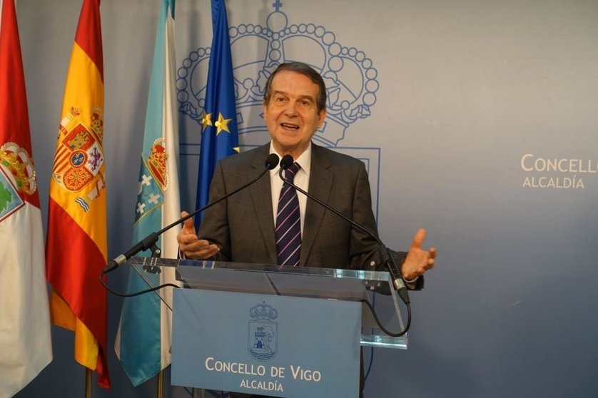 Rueda de prensa telemática de Abel Caballero, alcalde de Vigo y presidente de la FEMP.
