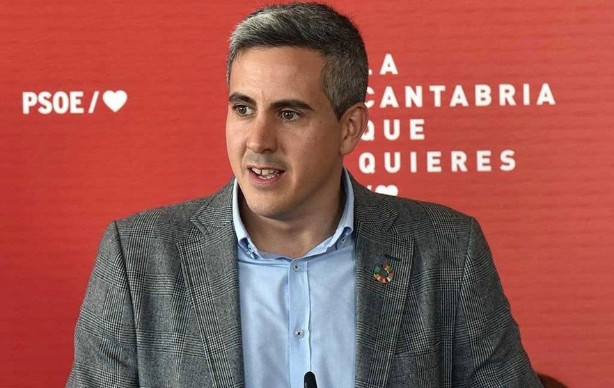 El secretario general del PSOE de Cantabria y vicepresidente del Gobierno regional, Pablo Zuloaga