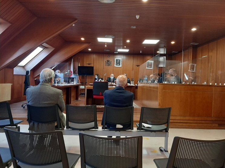 El exalcalde de Noja Jesús Díaz en el juicio por el caso 'Nocanor'