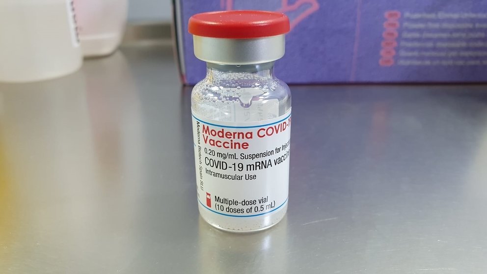 Archivo - Dosis de la vacuna de Moderna.