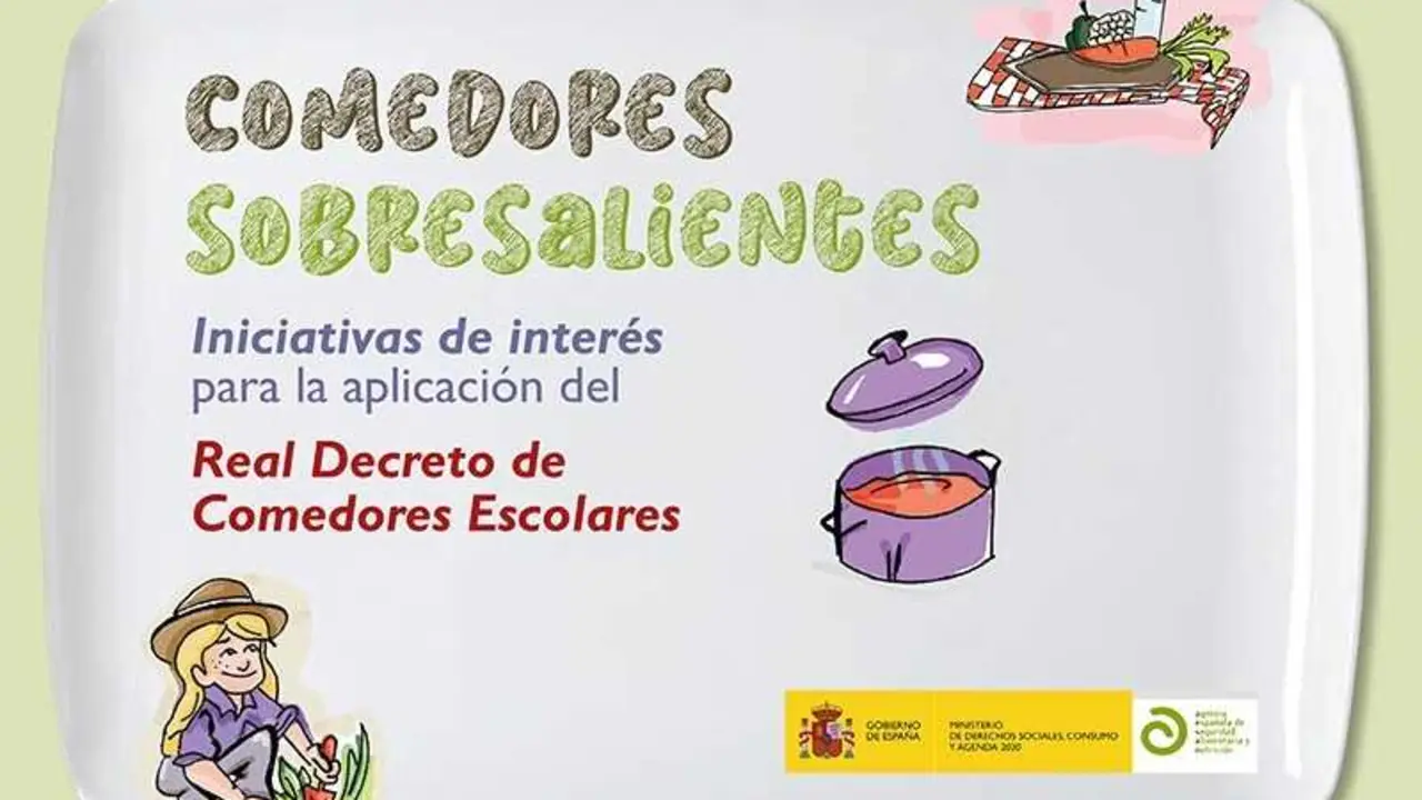Iniciativas de inter&eacute;s para la aplicaci&oacute;n de Real Decreto de Comedores Escolares