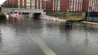 Inundaciones en Reinosa