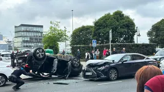 Accidente Marqu&eacute;s de la Hermida
