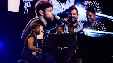 Pablo L&oacute;pez en el festival M&uacute;sica en Grande de Torrelavega