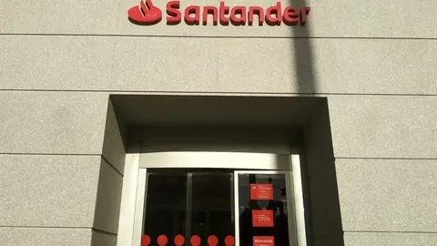 Oficina de Banc Santander a Madrid. Recurs de sucursal