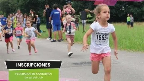 Carte de la carrera popular Nuestra Se&ntilde;ora del Carmen