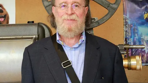 El folclorista y m&uacute;sico Joaqu&iacute;n D&iacute;az Gonz&aacute;lez