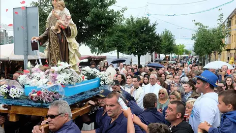 Procesi&oacute;n del Carmen en el Barrio Pesquero