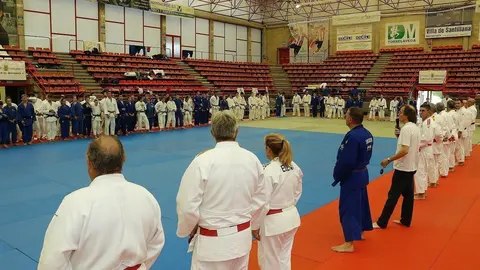 Clausura de las jornadas de judo