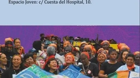 Carte de la exposici&oacute;n 'Todas las mujeres libres de violencia', de Medicus Mundi, en Espacio Joven