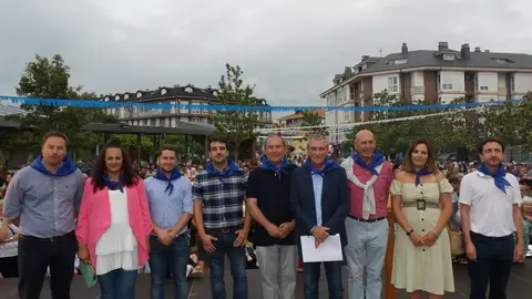 Preg&oacute;n de las Fiestas del Carmen en Suances a cargo del escritor Javier de Frutos