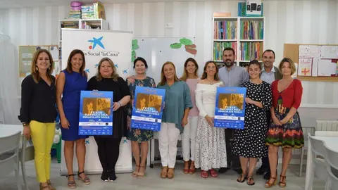 El director del festival Magdalena en Vivo, Manuel Guti&eacute;rrez,  visita junto a autoridades institucionales y patrocinadores del evento el centro de d&iacute;a Mar&iacute;a Negrete II impulsado por la Asociaci&oacute;n Nuevo Futuro