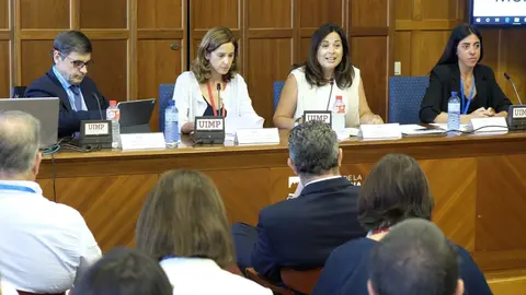 La concejala de Turismo, Miriam D&iacute;az, interviene en un curso de la UIMP