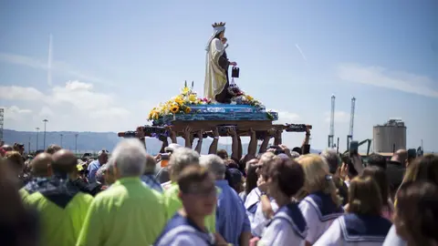 DAVID S. BUSTAMANTE 16/07/2019 SANTANDER/ CANTABRIA Procesion de la Virgen del Carmen en Santander