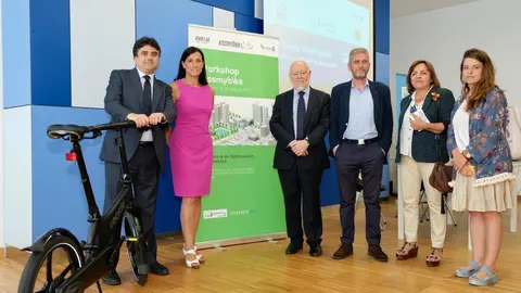 Presentaci&oacute;n del  proyecto piloto &lsquo;KissMyBike&rsquo; en el que participa Santander