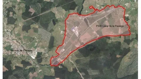 Area del PSIR de La Pasiega 