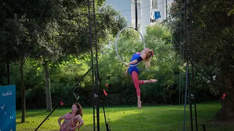 Espect&aacute;culo 'En el aire' de La Machina Teatro