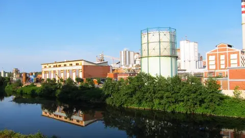 Solvay, R&iacute;o Besaya