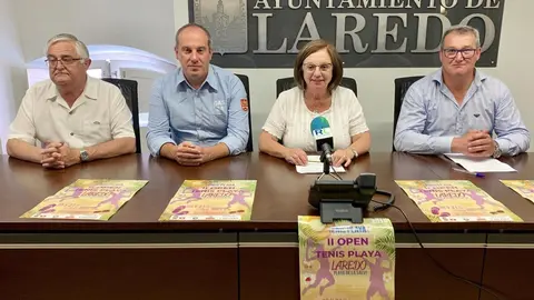 Presentaci&oacute;n II Torneo Tenis-Playa de Laredo
