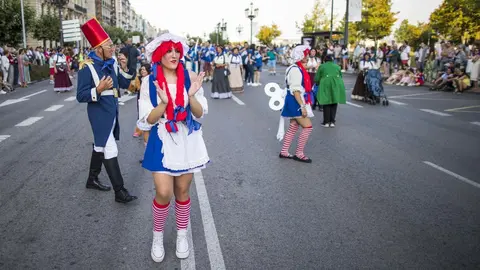 DAVID S. BUSTAMANTE 19/07/2019 SANTANDER/ CANTABRIA Chupinazo de las fiestas de Santiago en Santander