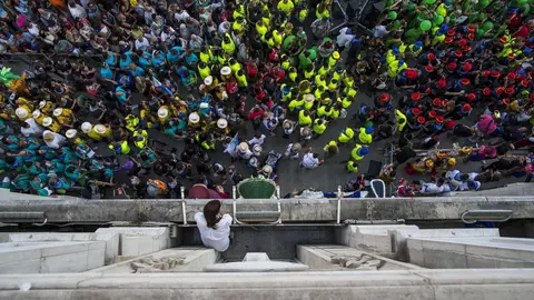 DAVID S. BUSTAMANTE 19/07/2019 SANTANDER/ CANTABRIA Chupinazo de las fiestas de Santiago en Santander