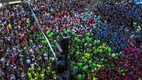 DAVID S. BUSTAMANTE 19/07/2019 SANTANDER/ CANTABRIA Chupinazo de las fiestas de Santiago en Santander