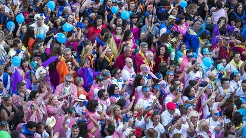 DAVID S. BUSTAMANTE 19/07/2019 SANTANDER/ CANTABRIA Chupinazo de las fiestas de Santiago en Santander