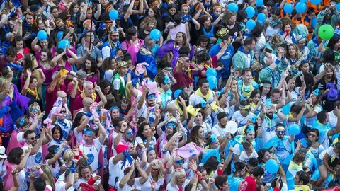 DAVID S. BUSTAMANTE 19/07/2019 SANTANDER/ CANTABRIA Chupinazo de las fiestas de Santiago en Santander