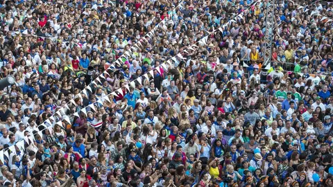 DAVID S. BUSTAMANTE 19/07/2019 SANTANDER/ CANTABRIA Chupinazo de las fiestas de Santiago en Santander