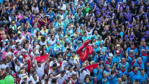 DAVID S. BUSTAMANTE 19/07/2019 SANTANDER/ CANTABRIA Chupinazo de las fiestas de Santiago en Santander