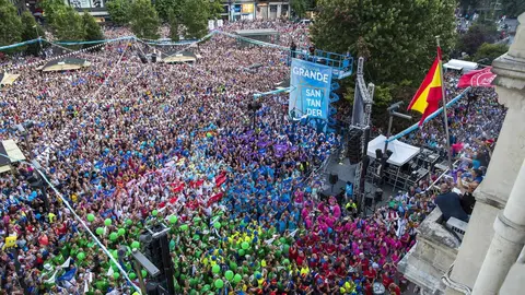 DAVID S. BUSTAMANTE 19/07/2019 SANTANDER/ CANTABRIA Chupinazo de las fiestas de Santiago en Santander