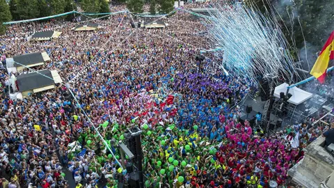 DAVID S. BUSTAMANTE 19/07/2019 SANTANDER/ CANTABRIA Chupinazo de las fiestas de Santiago en Santander