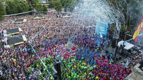 DAVID S. BUSTAMANTE 19/07/2019 SANTANDER/ CANTABRIA Chupinazo de las fiestas de Santiago en Santander