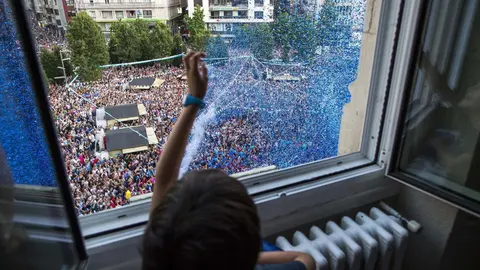 DAVID S. BUSTAMANTE 19/07/2019 SANTANDER/ CANTABRIA Chupinazo de las fiestas de Santiago en Santander