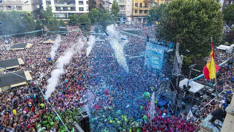 DAVID S. BUSTAMANTE 19/07/2019 SANTANDER/ CANTABRIA Chupinazo de las fiestas de Santiago en Santander