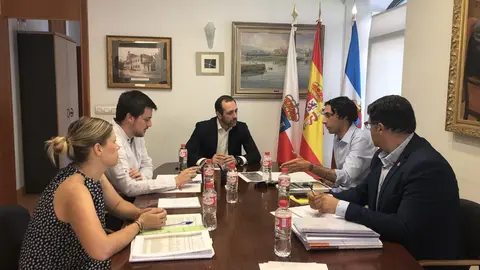 El eurodiputado de Cs Jos&eacute; Ram&oacute;n Bauz&aacute; en Astillero