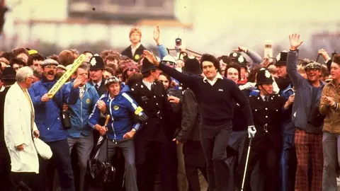 La magia de Severiano Ballesteros en el British Open