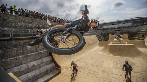 DAVID S. BUSTAMANTE 20/07/2019 SANTANDER/ CANTABRIA Red Bull Shipyard de BMX en el Dique de Gamazo en Santander