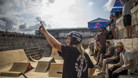 DAVID S. BUSTAMANTE 20/07/2019 SANTANDER/ CANTABRIA Red Bull Shipyard de BMX en el Dique de Gamazo en Santander