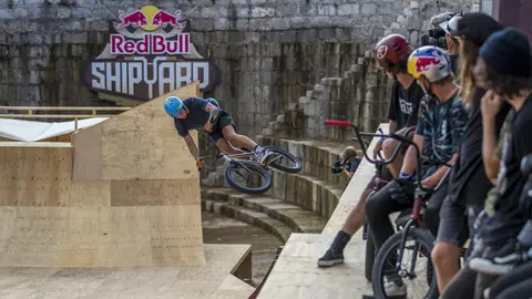 DAVID S. BUSTAMANTE 20/07/2019 SANTANDER/ CANTABRIA Red Bull Shipyard de BMX en el Dique de Gamazo en Santander