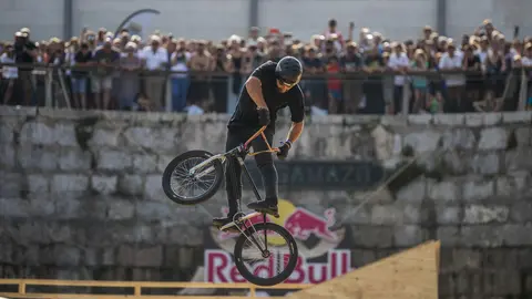 DAVID S. BUSTAMANTE 20/07/2019 SANTANDER/ CANTABRIA Red Bull Shipyard de BMX en el Dique de Gamazo en Santander