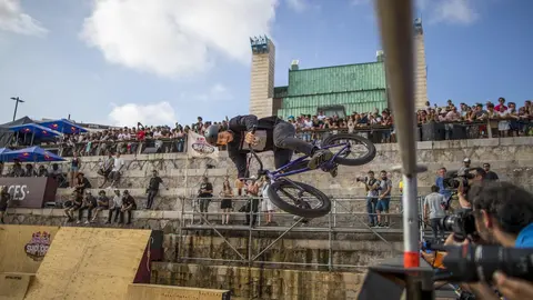 DAVID S. BUSTAMANTE 20/07/2019 SANTANDER/ CANTABRIA Red Bull Shipyard de BMX en el Dique de Gamazo en Santander