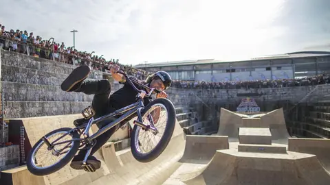 DAVID S. BUSTAMANTE 20/07/2019 SANTANDER/ CANTABRIA Red Bull Shipyard de BMX en el Dique de Gamazo en Santander