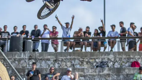 DAVID S. BUSTAMANTE 20/07/2019 SANTANDER/ CANTABRIA Red Bull Shipyard de BMX en el Dique de Gamazo en Santander