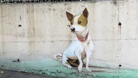 Obra en la calle Antonio Mendoza que se visitar&aacute; en los safaris urbanos de 'Monumental'