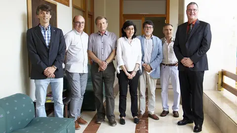 Francisco Matorras, Laureano Gonz&aacute;lez, Neculai Sandolescu, Marta Pascual, Javier Le&oacute;n, Saturnino Marcos y Robert M. Corless.