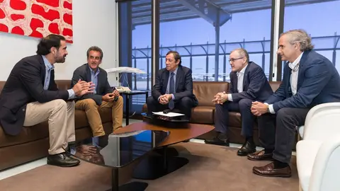 Mart&iacute;n con Secretar&iacute;a de Coordinaci&oacute;n Pol&iacute;tica Cient&iacute;fica